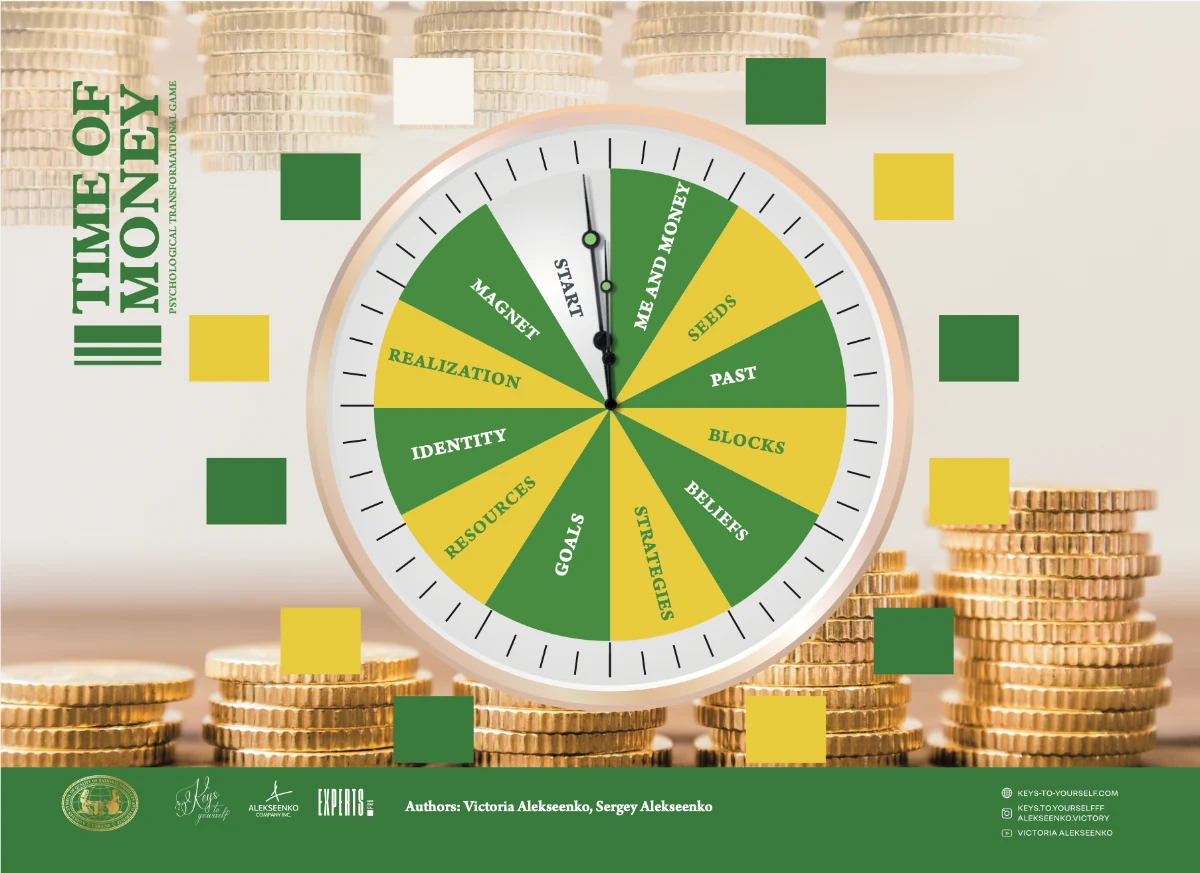 Money Time — game board, 12 sectors of transformation