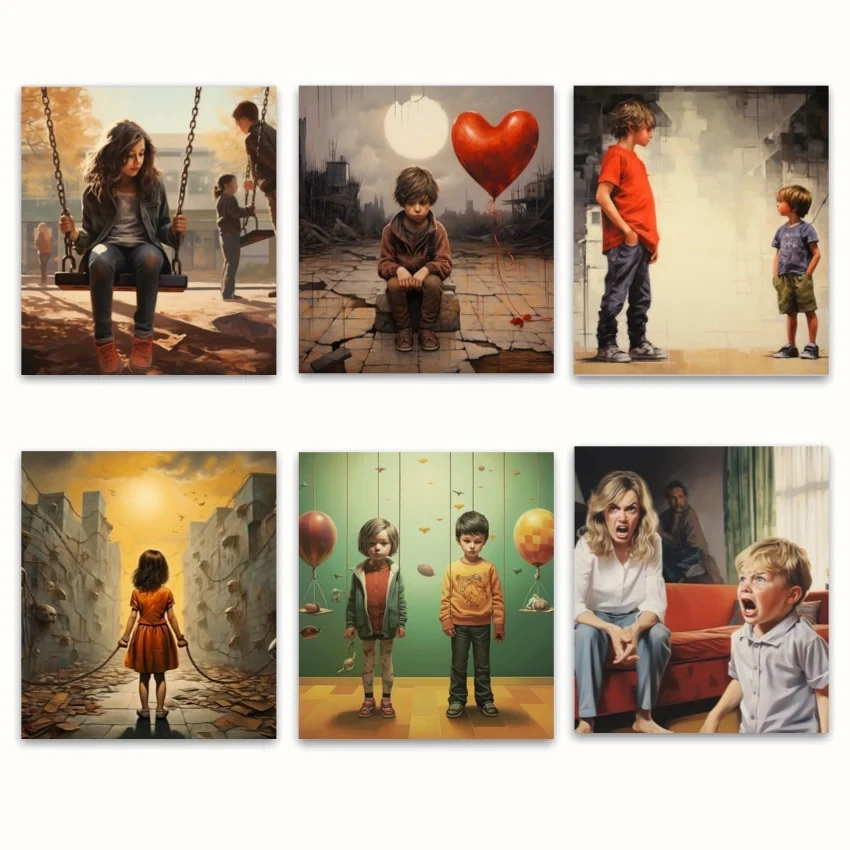 Metaphorical associative cards “Anchors of the Past” — sample cards, 2