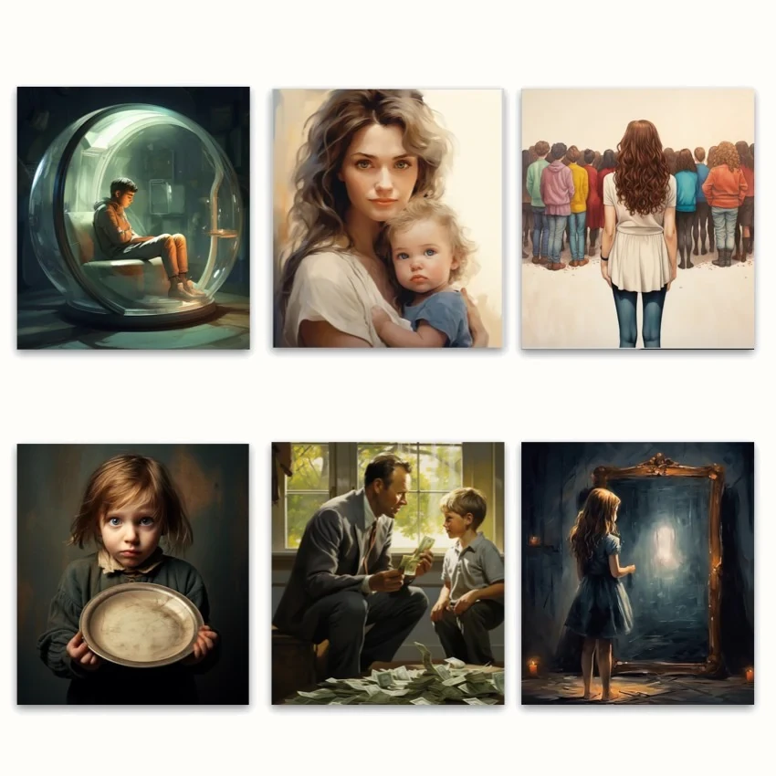 Metaphorical associative cards “Anchors of the Past” — sample cards, 3