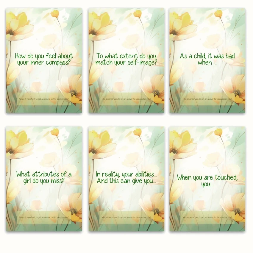 Metaphorical associative cards “Who You Really Are?” — sample cards, 2