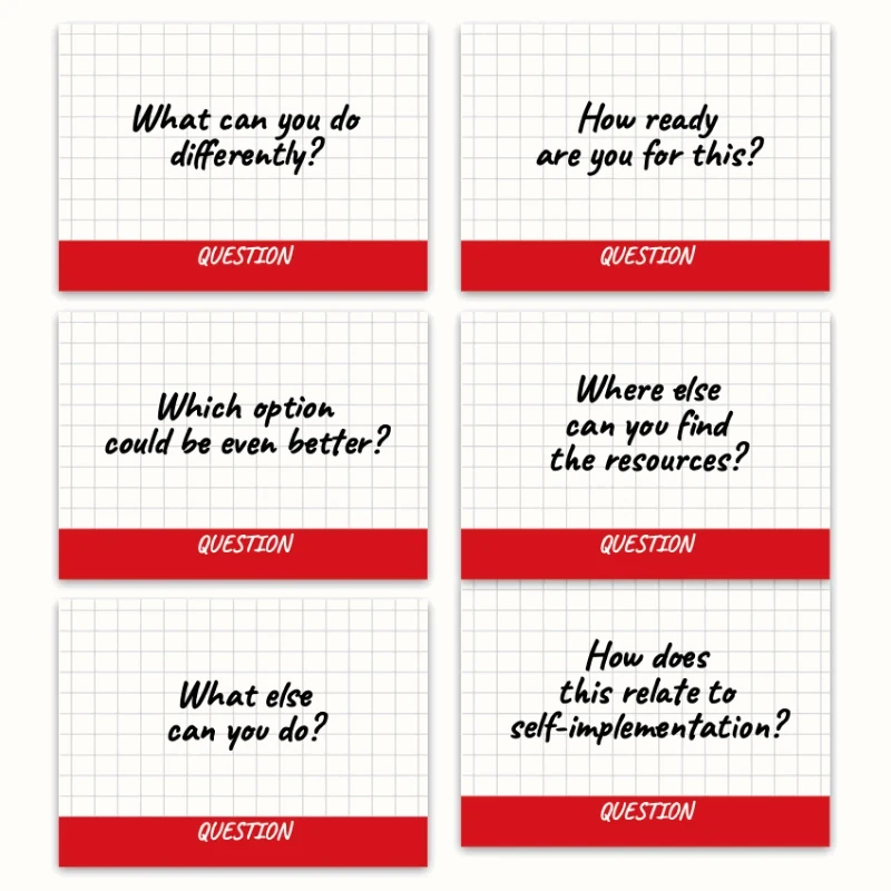 Metaphorical associative cards “Questions & Answers” — sample cards, 3