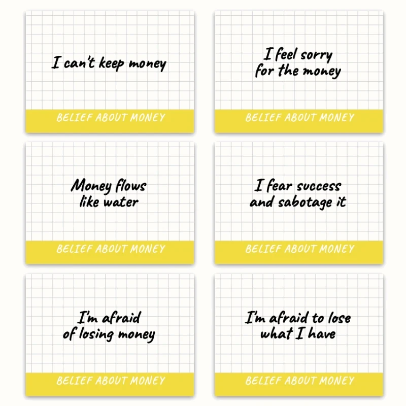 Metaphorical associative cards “Limiting Beliefs” — sample cards, 3