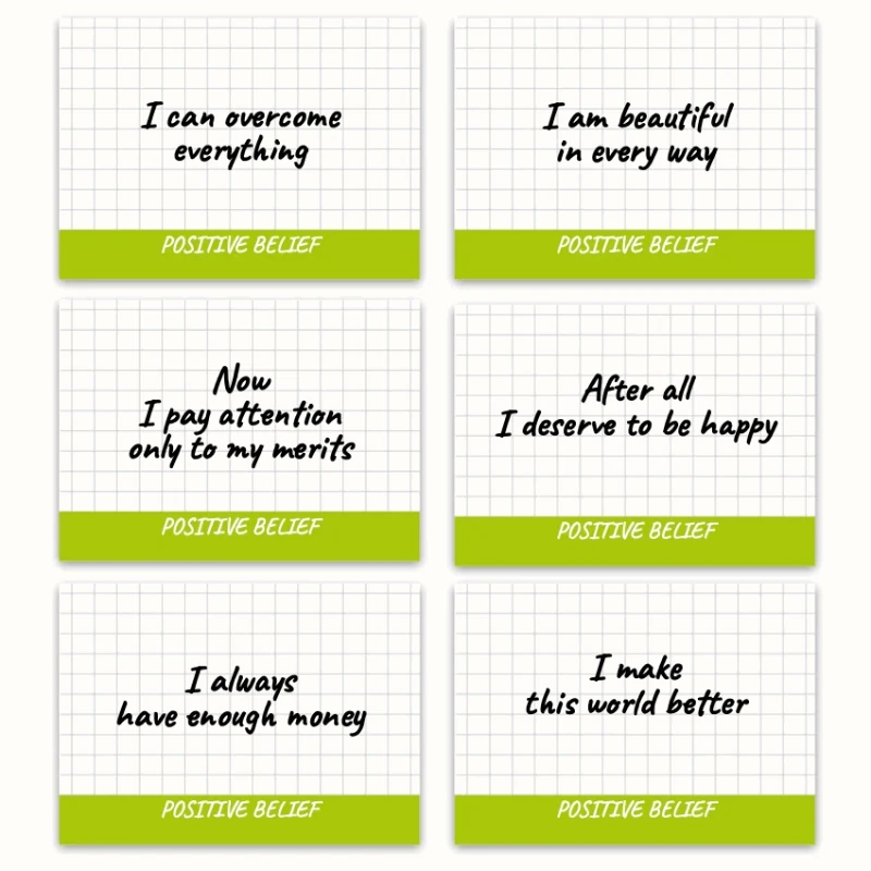 Metaphorical associative cards “Positive Beliefs” — sample cards, 1