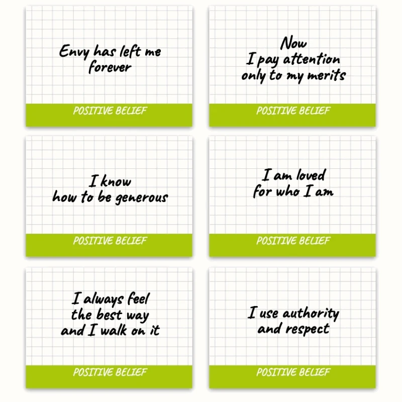 Metaphorical associative cards “Positive Beliefs” — sample cards, 2
