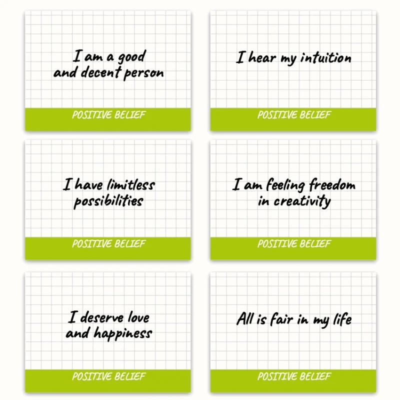 Metaphorical associative cards “Positive Beliefs” — sample cards, 3