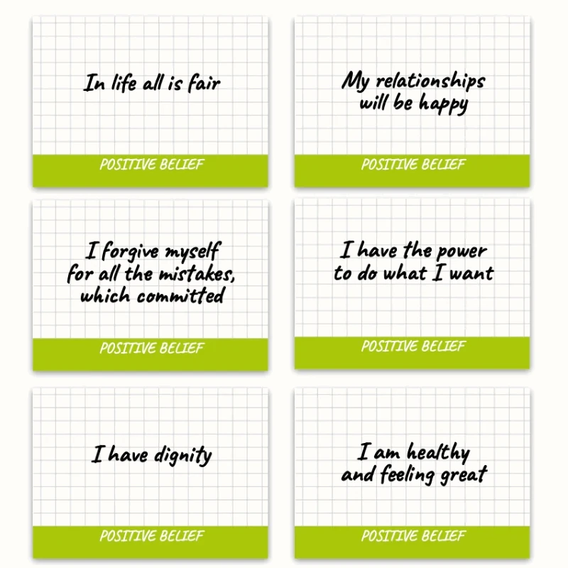 Metaphorical associative cards “Positive Beliefs” — sample cards, 4