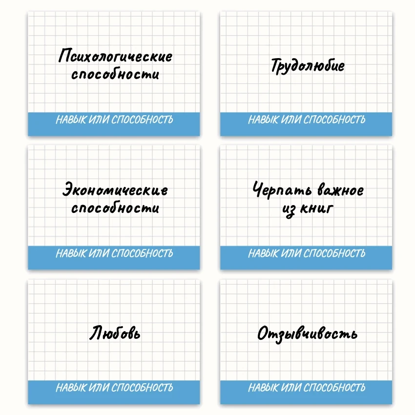 Метафорические ассоциативные карты «Навыки и Способности» — примеры карт, 8