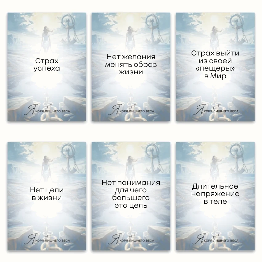 Якоря лишнего веса — примеры карт