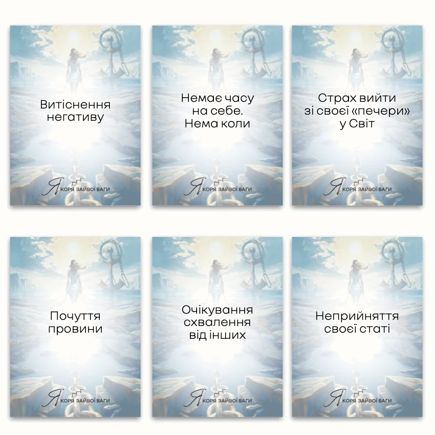 Якорі зайвої ваги — приклади карт